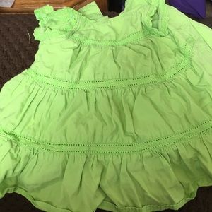 Girls George peasant style summer dress 6-9m